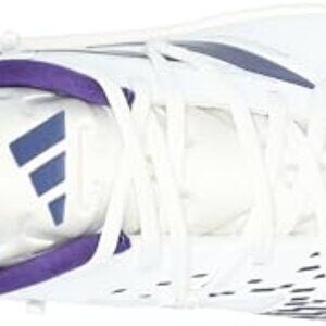 Adidas Men's AdiZero Afterburner Baseball Metal Cleats 14 Purple/White New